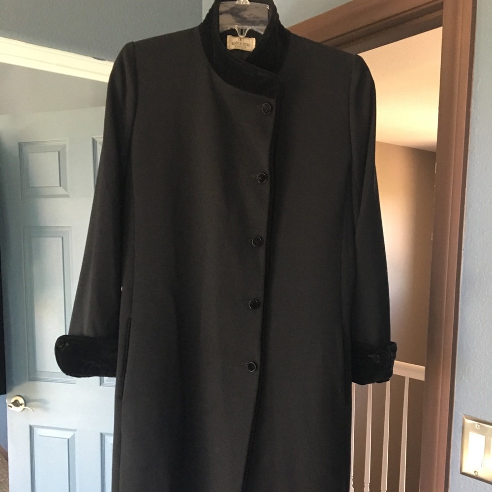 Valentino black coat